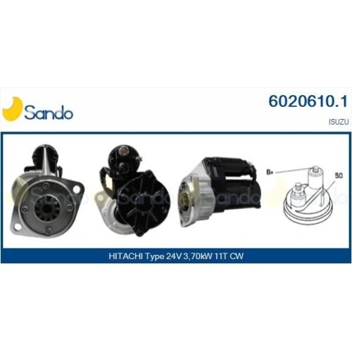Motorino avviamento sando - avviamento,