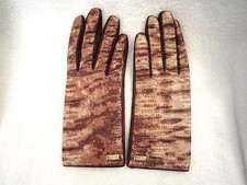 NWT Moschino Brown Lizard