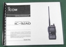 Icom IC-92AD Manuale