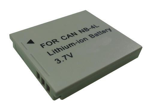 Batteria 850mah per canon - batteria,