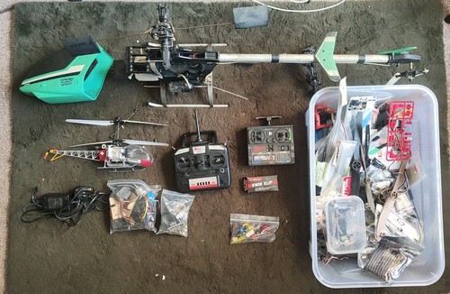 Hirobo helicopter shuttle - helicopter,