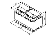 Batteria avviamento per - , alfa