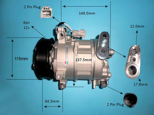Compressore aria condizionata - compressore,