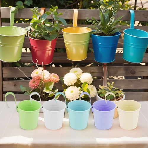 Vasi fiori colorati pezzi - colorati,