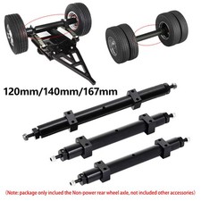 Asse ruota posteriore nero in