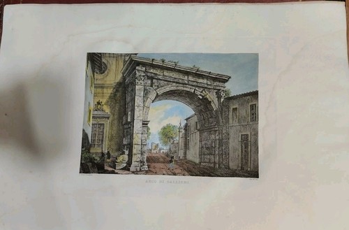 Roma arco gallieno - , di