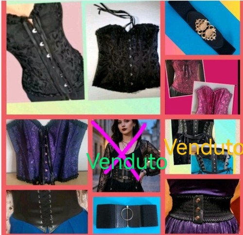Corsetto fascia gothic dark - corsetto,