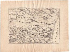 V. Coronelli Teramo e Giulianova città dellAbbruzzo e loro contorni 1707