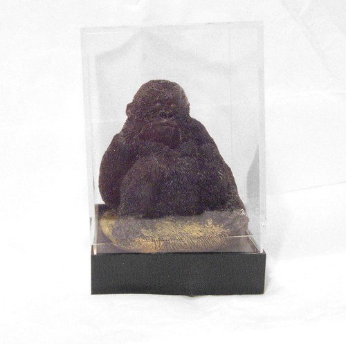 Gorilla figura nascondendo - gorilla,