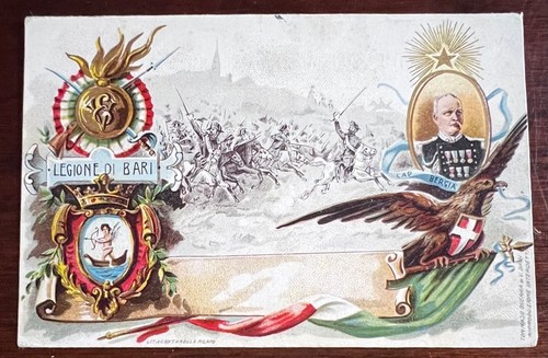 Cartolina militare legione - cartolina, "legione