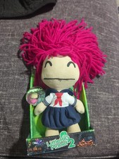 Rara bambola Little Big Planet 2 Yukiko Plush Girl 7" PS3 Senario 2011 in scatola HTF