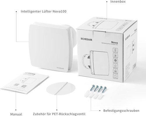 Ventilatore bagno smart - da,