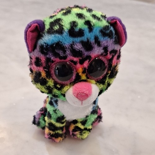 Peluche rainbow leopard - leopard, 6"