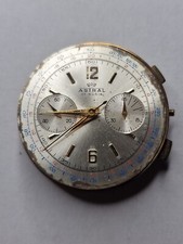 Astral Chronograph Movimento Quadrante Vintage 17 Rubis Orologio