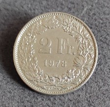 Moneta Svizzera 2 Franchi 1978