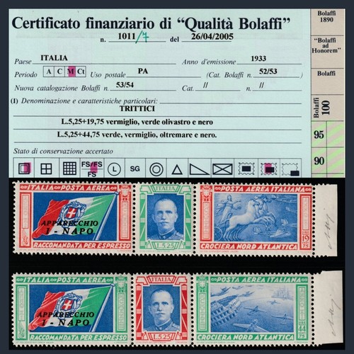 Italia regno 1933 posta aerea - italia,