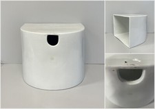 INTERNO COMODINO VASO da NOTTE PORTA PITALE CERAMICA BIANCA CAMERA TOILETTE '900