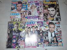 lotto n. 6 riviste anni '10 DEAR JACK/ONE DIRECTION/VIOLETTA/FEDEZ/TWILIGHT