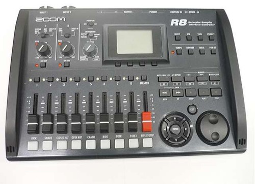 Zoom digital multi - r8, multi-track