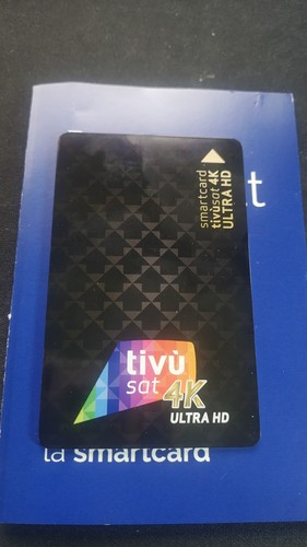Smart card scheda tessera - smart, tivu
