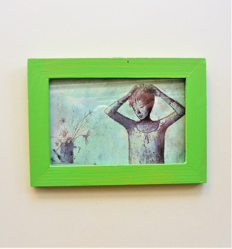 Quadro ragazza interno - quadro,