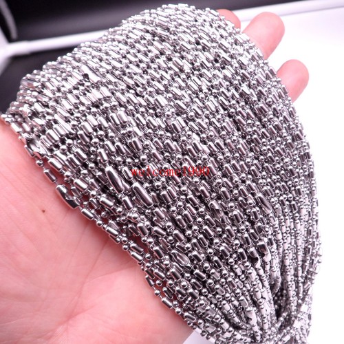 Collana in acciaio - 20''-28'',