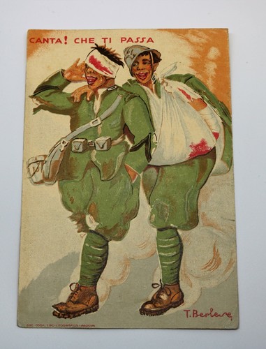 Cartolina militare canta - cartolina, che
