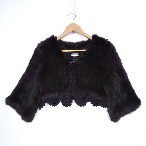 Giacca bolero pelliccia di - in,
