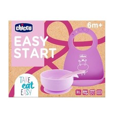 Chicco set pappa silicone - chicco,