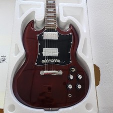 SG chitarra elettrica marrone