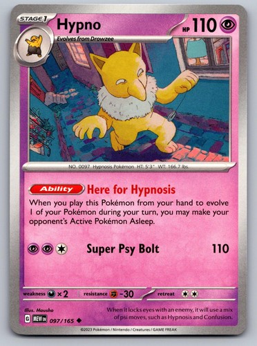 Hypno 097 165 uncommon - 097/165, 151
