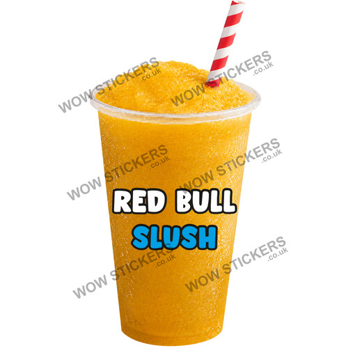 Adesivo red bull - adesivo, gelato