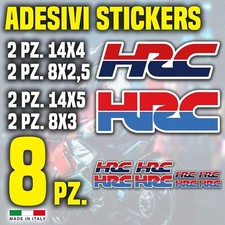 Adesivo Hrc Honda Casco pvc varie grandezze kit brand Sticker Logo Nuovo Adesivi