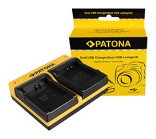 Caricabatteria USB dual Patona