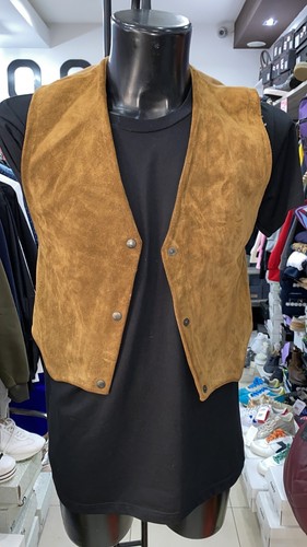 Gilet pelle uomo - in,
