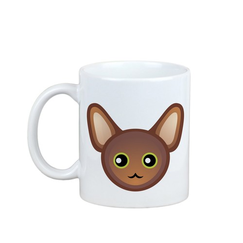 Tazza orientale con gatto - orientale,