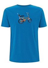 Mk1 Orange Chopper T-Shirt Classica Bicicletta Britannica Mk 2 anni 70 Icona Ciclismo UK