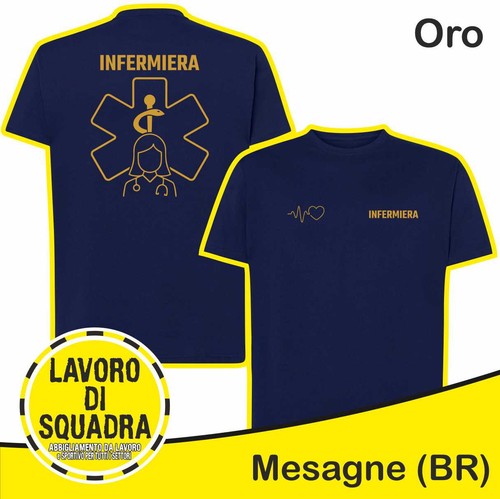 Shirt maglietta infermiere - t-shirt,