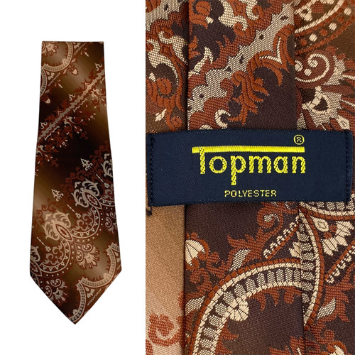 Vintage topman cravatta kipper - topman,