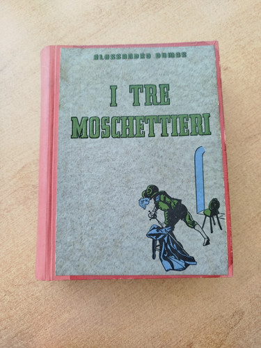 Libro tre moschettieri - libro,
