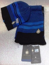 FC INTER SET SCIARPA + CAPPELLO TAGLIA BABY NEONATO 6/24 MESI BY CASTELLANO 