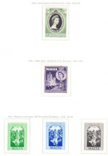 MALTA 1953-1962  REGNO