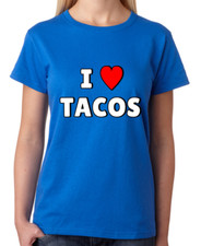 T-shirt donna I Love Tacos