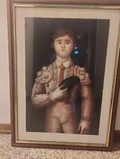 ANTONIO BUENO QUADRO, PROVA D'AUTORE- TORERO (40x60).