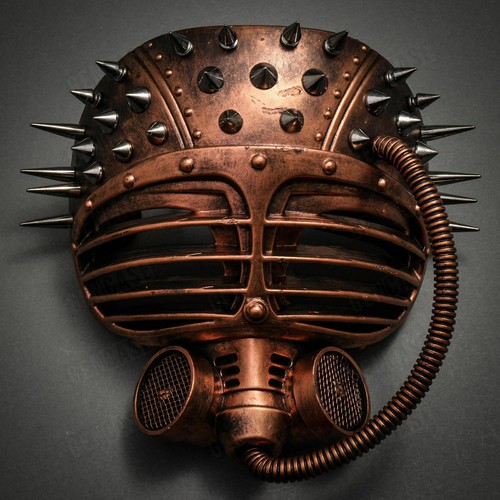 Maschera antigas steampunk