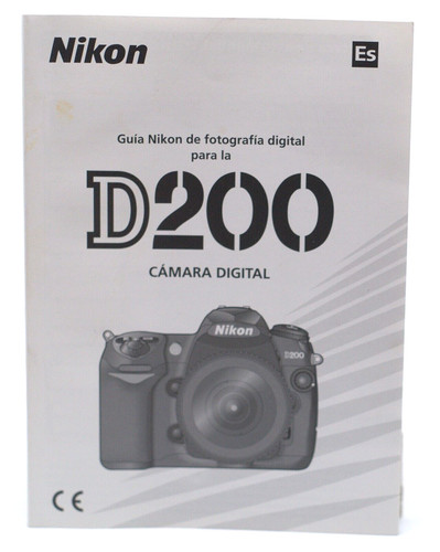 Nikon d200 dslr manuale - nikon,