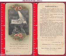 3577 SANTINO HOLY CARD MADONNA MARIA SS. BAMBINA ARETTI SUORE DI CARITà MILANO