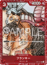 One Piece Franky OP01-021 Red