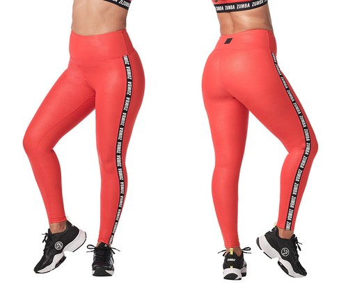 Leggings zumba vita alta - zumba, a