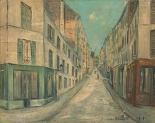 Street in Paris 1914 Maurice